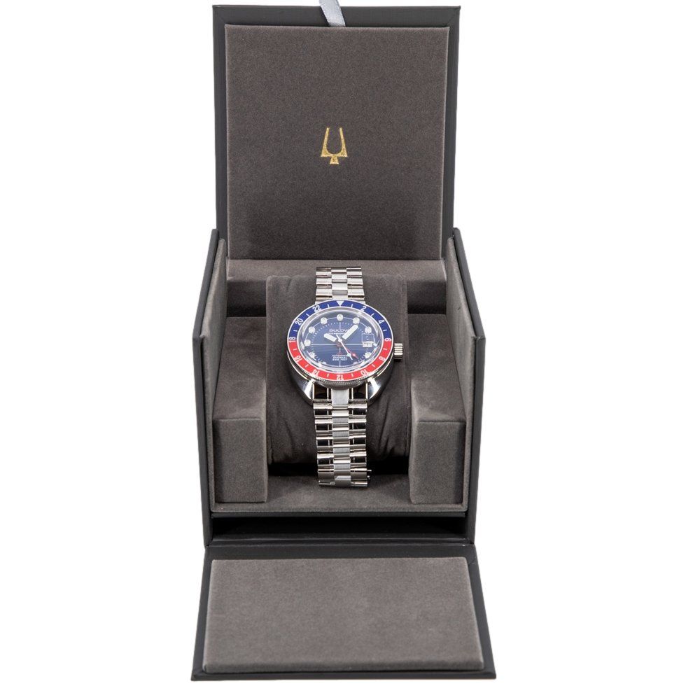 Bulova Uhren: Bulova Men's 96B405 Oceanographer GMT Mechanical – Neu und originalverpackt aus Schindellegi von harveystore 7