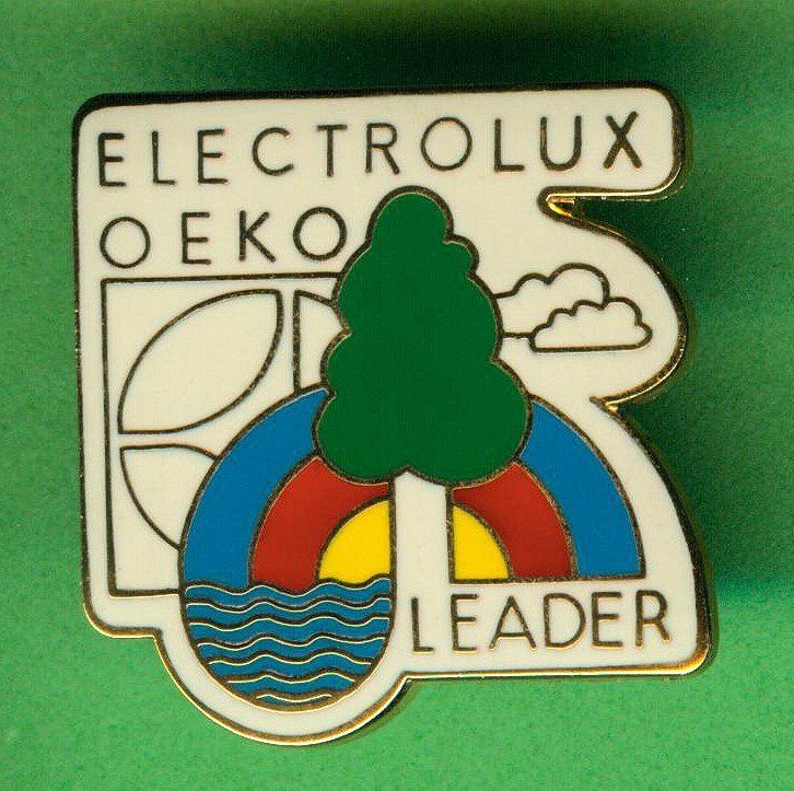 Placchette & Badge: ELECTROLUX  OEKO LEADER – Usato da Winterthur venduto da Sammleroase