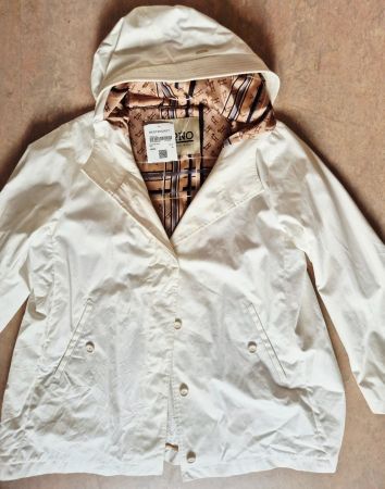 HERNO MADE ITALY MANTEL JACKE 42 NEU NP 570 € REGENJACKE TOP
