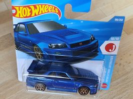 Hot Wheels 2026 K     NISSAN SKYLINE GT-R (BNR34)