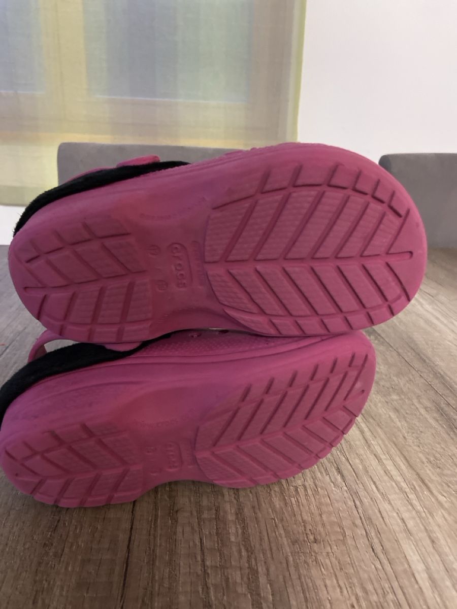 Crocs Schuhe für Mädchen: CROCS doublées - 12/13 = 29.5/31 - rose – Gebraucht aus Sornard (Nendaz) von delezedoris 6