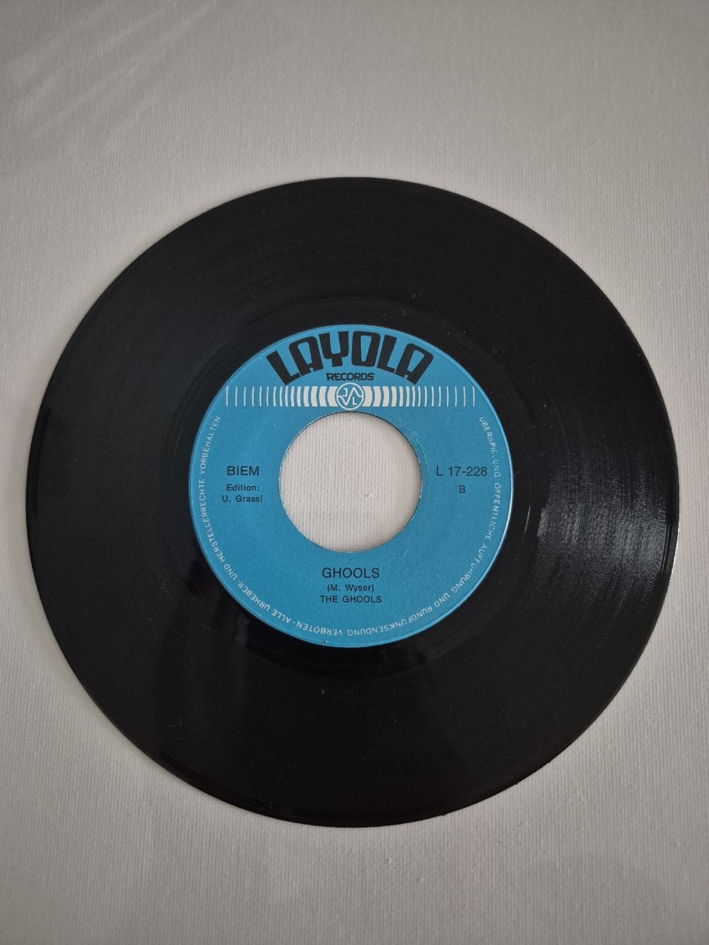 Schallplatten: The GHOOLS - GHOOLS/IT WILL BE FINE - Single 7 , CH – Neu (gemäss Beschreibung) aus Uster von newwave0 3