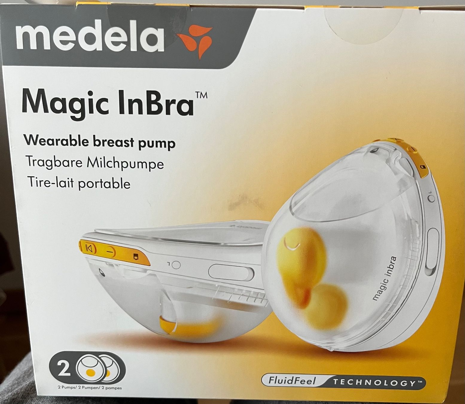 Medela Accessori per l’allattamento: NEU ungeöffnet Magic InBra Doppelmilchpumpe – Nuovo e nell'imballaggio originale da Genève venduto da Lauraki_