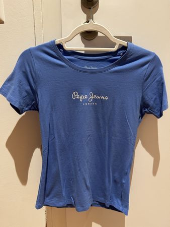 Pepe Jeans T-Shirt, Hellblau, Grösse XS, neuwertig 💎