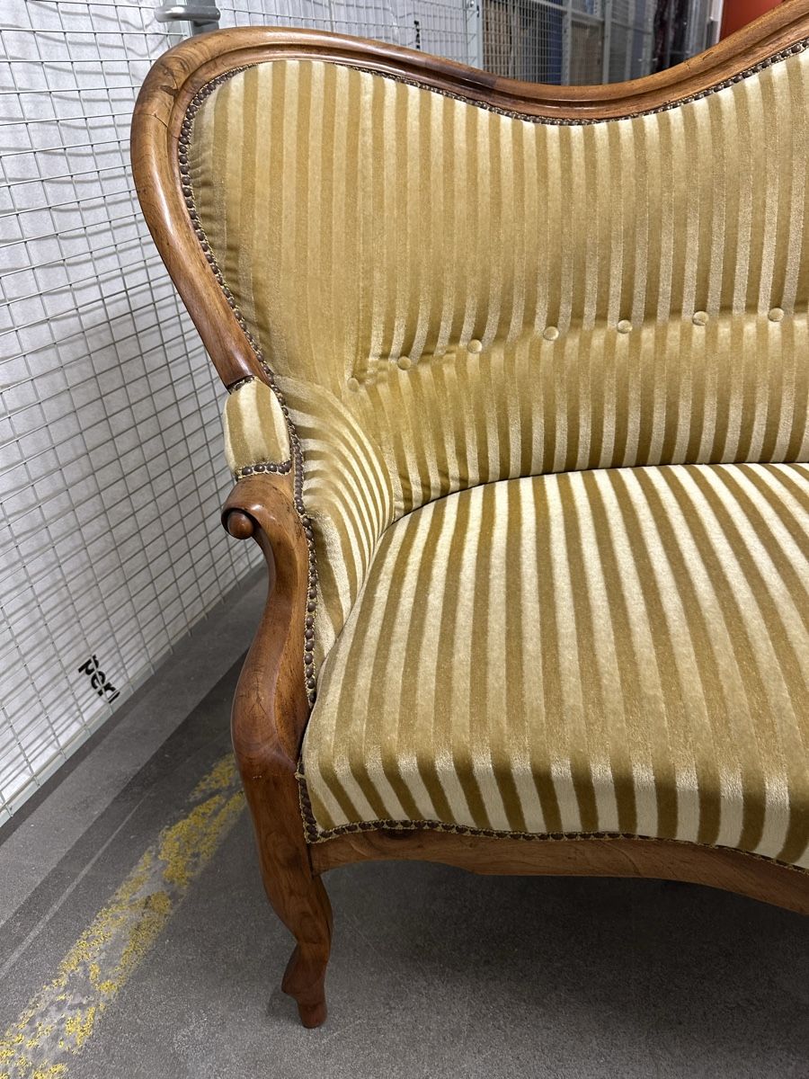 Divani: schönes antikes Sofa Louis Philippe Massiv Nussbaum  – Usato da Bolligen venduto da Astrophysiker06 6