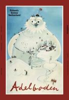 Blechschild-ADELBODEN SCHNEEMANN