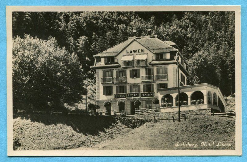 Cartoline postali: Seelisberg 1933 - Hotel Löwen – Usato da Opfikon venduto da Prophila