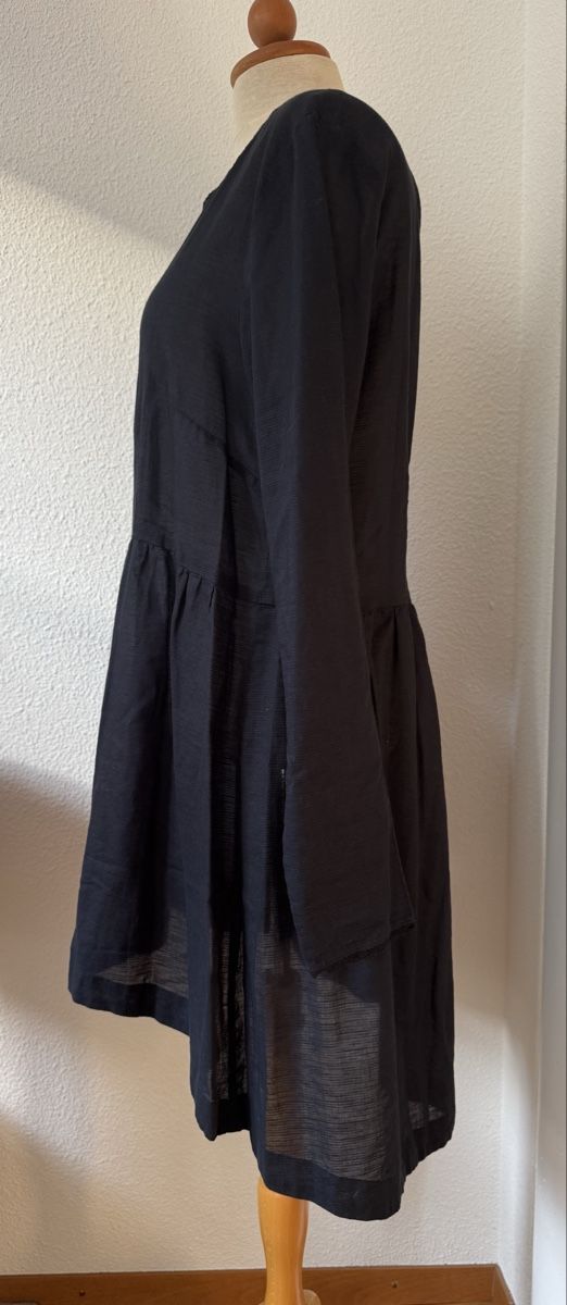 Jayko Tuniche: Tunique noire JAYKO, taille 42, coton lin  – Nuovo (secondo la descrizione) da Morges venduto da sandy069 1