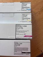Toner HP CE 3131 alle Farben ungeöffnet