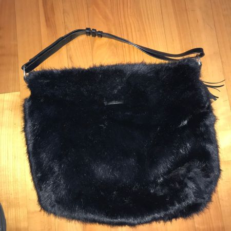 Kunstfelldamenhandtasche