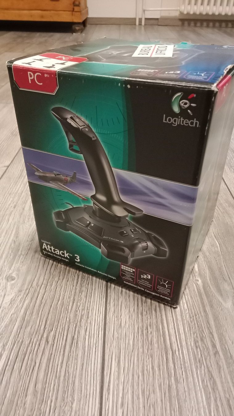 Logitech Controller: Logitech Attack 3 Joystick – Nuovo (secondo la descrizione) da Bern venduto da Dedonegro 2