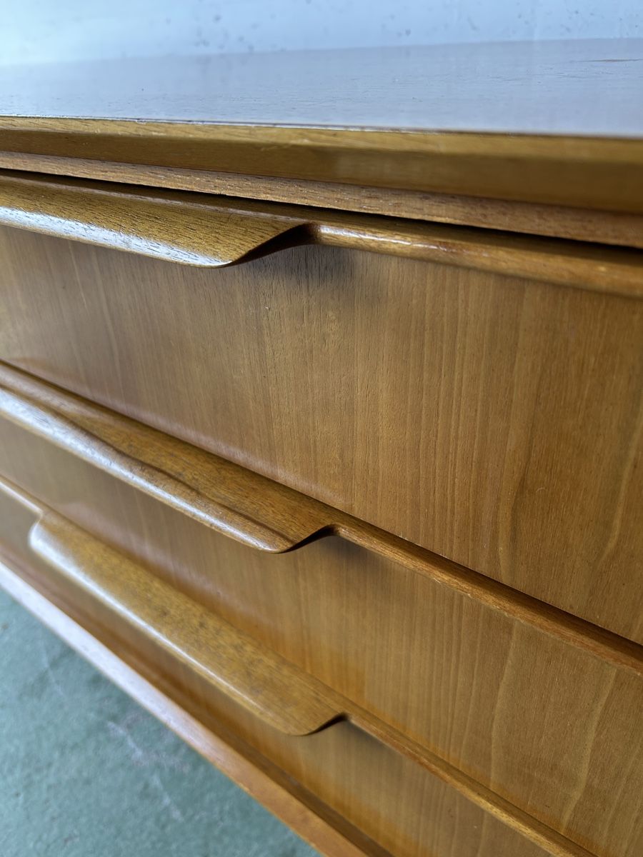 Cassettiere: Mid Century Kommode, 6 Schubladen, Sideboard Teakholz – Usato da Uetendorf venduto da REhome 7