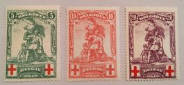Belgien Rotes Kreuz 1914 postfrisch