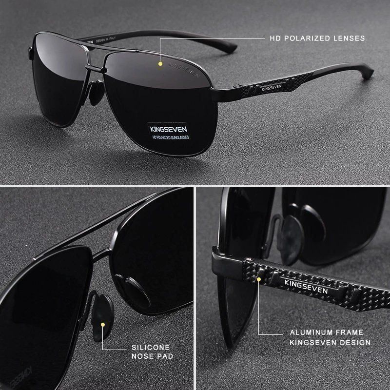 Occhiali & Lenti: Kingseven Sonnenbrille – Nuovo e nell'imballaggio originale da Suhr venduto da sjay.Cv 3