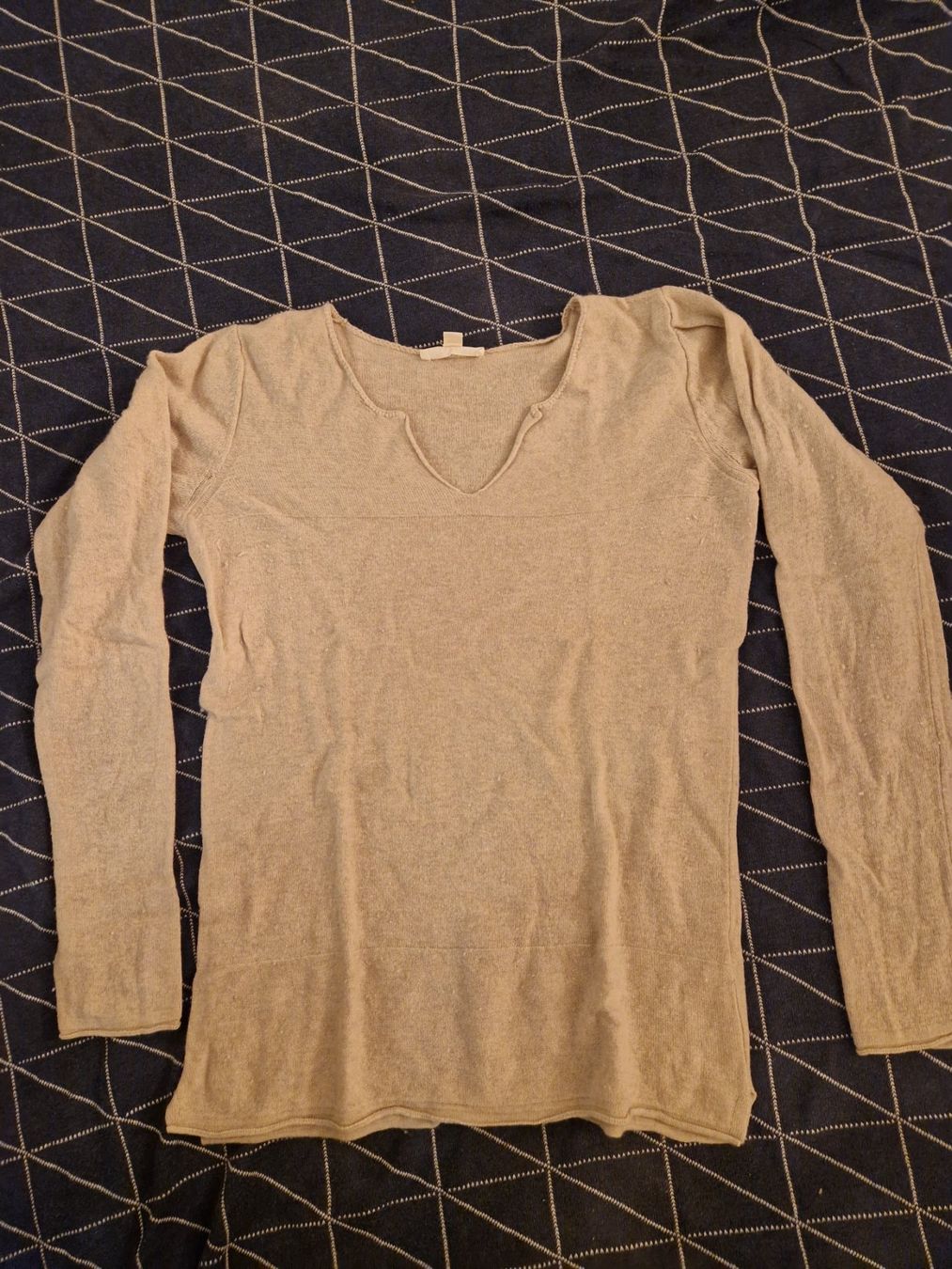 Esprit Pullover & Sweatshirts: Esprit Wollpullover Beige Gr. M flauschig warm Herbst – Gebraucht aus MUEHLAU von ibo_5c7d
