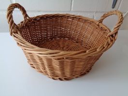 Körbli, geflochten, Durchm. 25 cm, Wie neu!