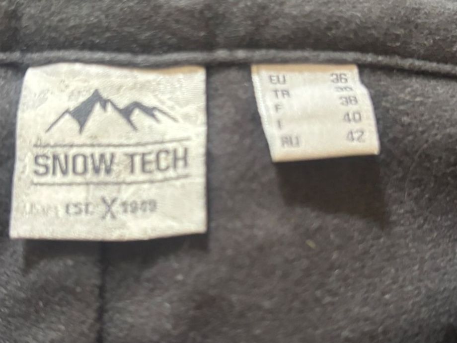 Pantaloni: Snow Tech Skihose, Top Zustand, Grösse 36, Grau/Schwarz – Usato da Wallisellen venduto da AS.TZ. 1