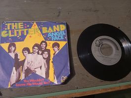 The Glitter Band - Angel Face Single Schallplatte Vinyl Top!