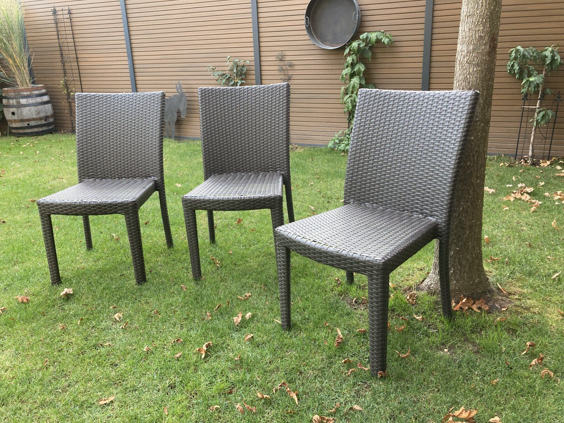 Stühle: Gartenstühle, 3 Stück – Gebraucht aus Züberwangen von Jonschwil