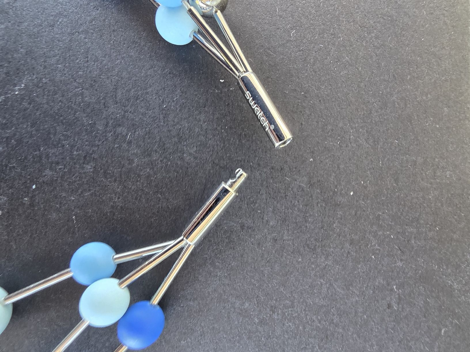Swatch Altri gioielli: Swatch Blue Beads Necklace & Earrings Set – Nuovo (secondo la descrizione) da Savigny venduto da mar_pfd8 5