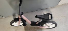 Kinderfahrzeug Laufrad rosa schwarz gebraucht Zustand