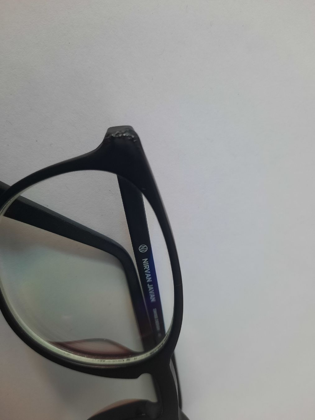 Lunettes & Verres: Nirvan Javan Brille in schwarz - Korrektur -5.0 – D'occasion à Unterterzen par elebo 6