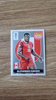 Panini FIFA Extra Sticker Alphonso Davies guter Zustand