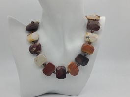 Collier Mookaite Jaspis