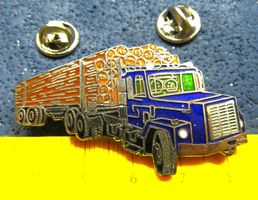 SATTELSCHLEPPER LANGKOLZ TRUCK PIN ENAMEL 50mm LANGGG