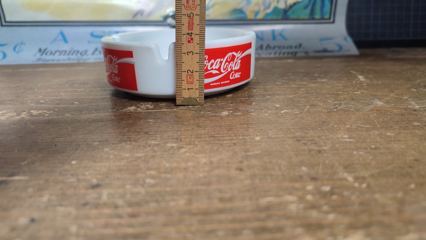 Coca-Cola Portacenere: Wunderschöner alter COCA-COLA ASCHENBECHER – Usato da Gelterkinden venduto da MYSTOREFORYOU4460 7