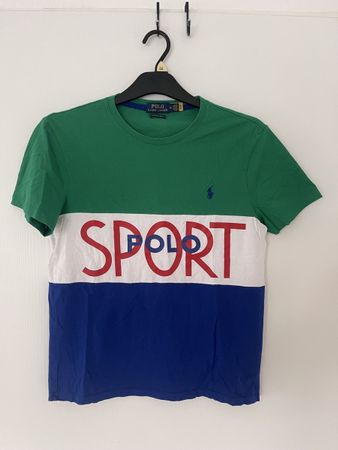 Polo Ralph Lauren Sport T-Shirt, QR code! Gr. M - Top Zustan