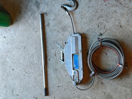 Habegger Seilzug HT 16 1500kg guter Zustand
