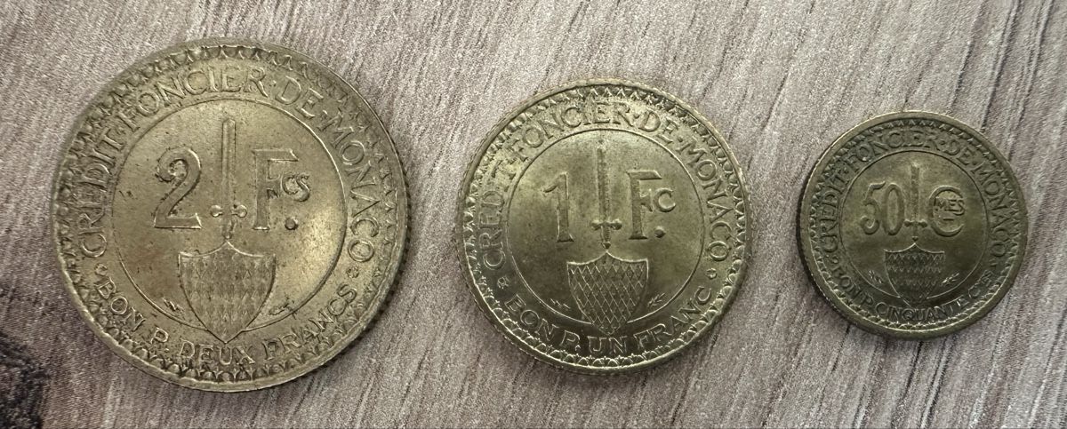 Tutti le monete: MONACO 1926 SEHR SELTEN! – Usato da Watt venduto da maxdiroma