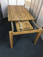 Auszugtisch KONO Wildeiche massiv 160/210 x 90 x 76 cm