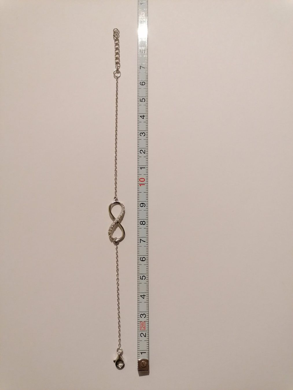 Bracciali & Braccialetti: Armband - Infinity - Silber 925 - rhodiniert – Usato da Zug venduto da Annina29 3