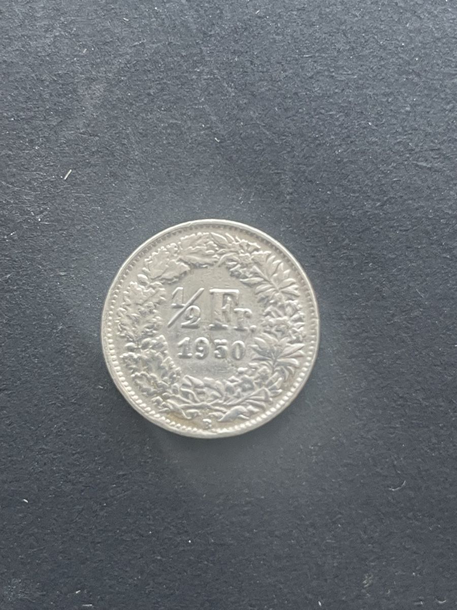 Toutes les monnaies: -.50 Silber CH Jahr 1950 – D'occasion à Meierskappel par Hala03
