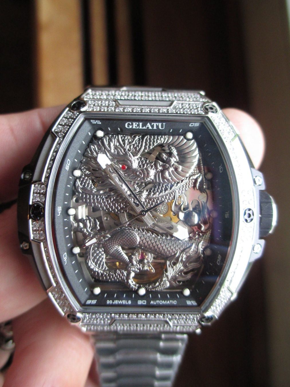 Orologi: Uhr Automatik Dragon – Nuovo e nell'imballaggio originale da La Heutte venduto da franco029
