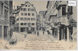 St. Gallen - Speisergasse - animee belebt