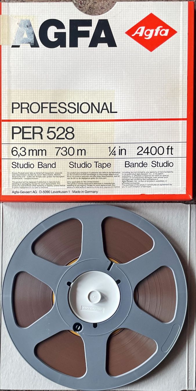 Apparecchi a nastro: Professional AGFA PER 528 Studio Band (3Stück) – Usato da Vielbringen Worb venduto da ost_fls6 2