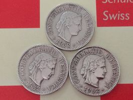 5 Rappen - TRIO 1952 vz