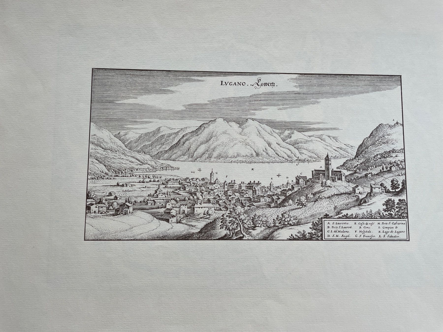 Gravures: alte Städtestiche – D'occasion à Adligenswil par reni123456 3