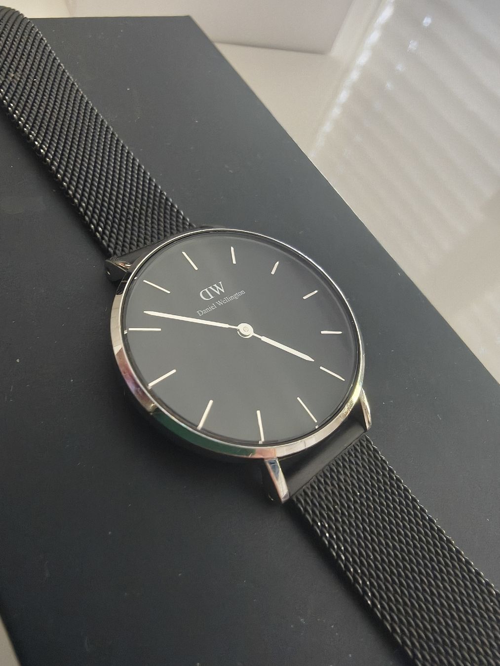 Daniel Wellington Orologi: Daniel Wellington Uhr - schwarz/silber – Usato da Rheinfelden venduto da JamieBabsi 4