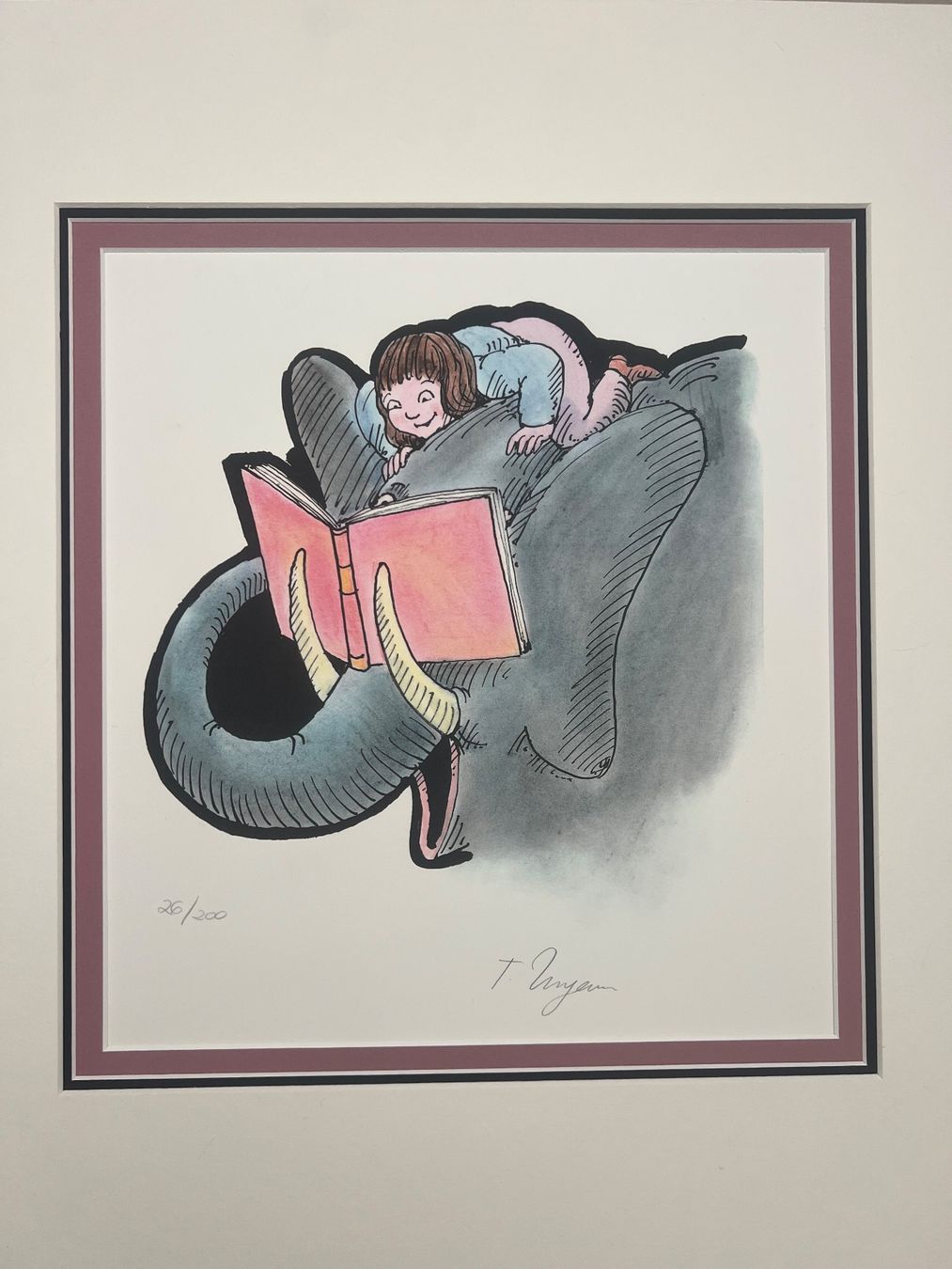 Grafica & Litografie: Tomi Ungerer, handsigniert – Usato da Rain venduto da Pic-Ass