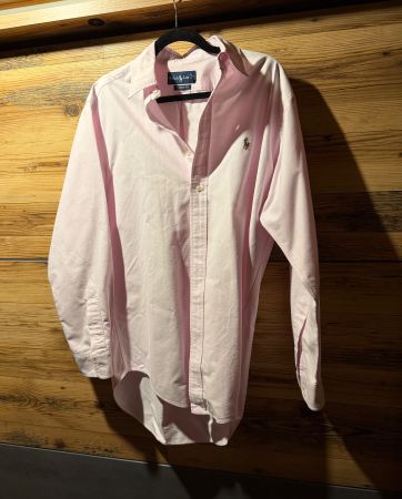 Ralph Lauren Hemd Classic Oxford, Gr M, Rosa