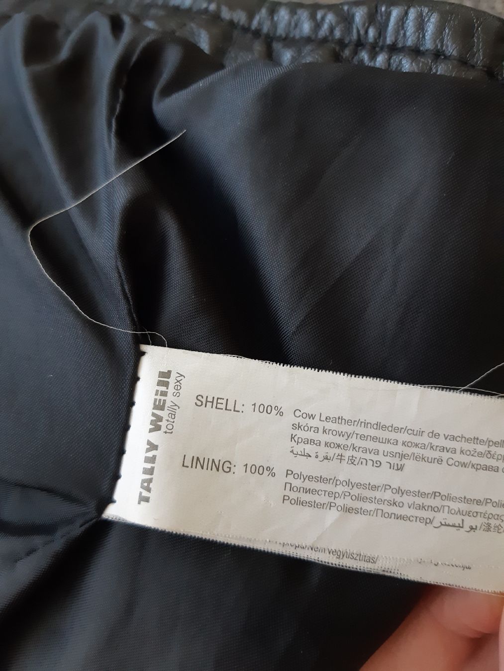 Jacken: Lederjacke Grösse 34 – Gebraucht aus Rotkreuz von PrelovedPicks 3
