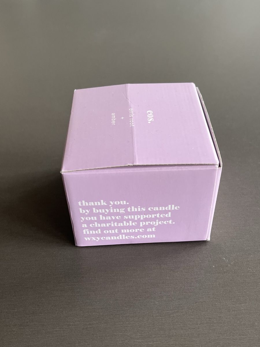 Kerzen: Bougie parfumée Wxy. EOS. Ambre + Iris Neuve – Neu und originalverpackt aus Grand-Lancy von min_5mct 3