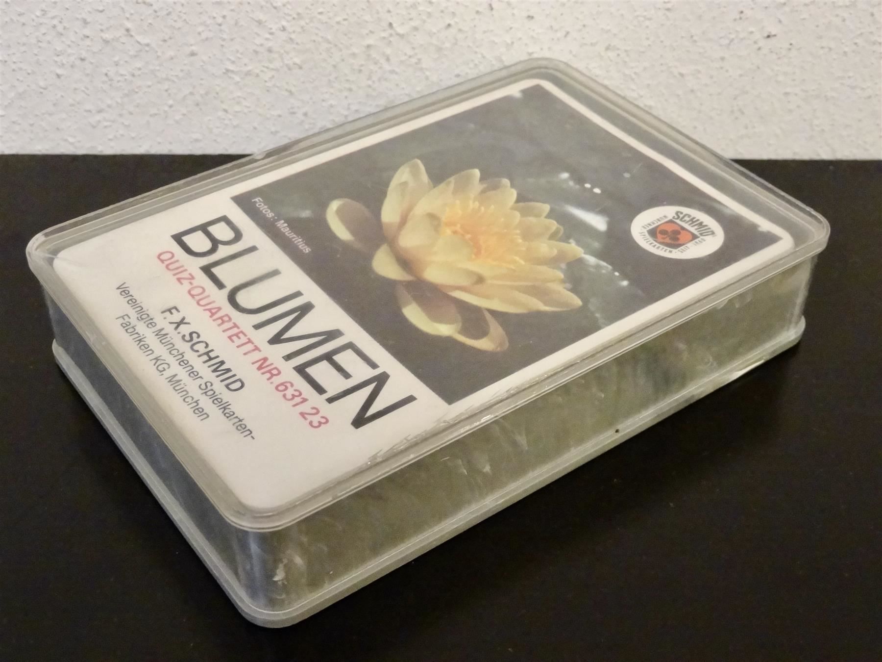 Giochi: altes Quartett BLUMEN-QUARTETT BLUMEN – Usato da Kerzers venduto da wisaundso 1