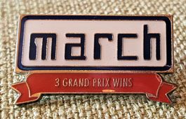 K460 - Pin march 3 Grand Prix Wins