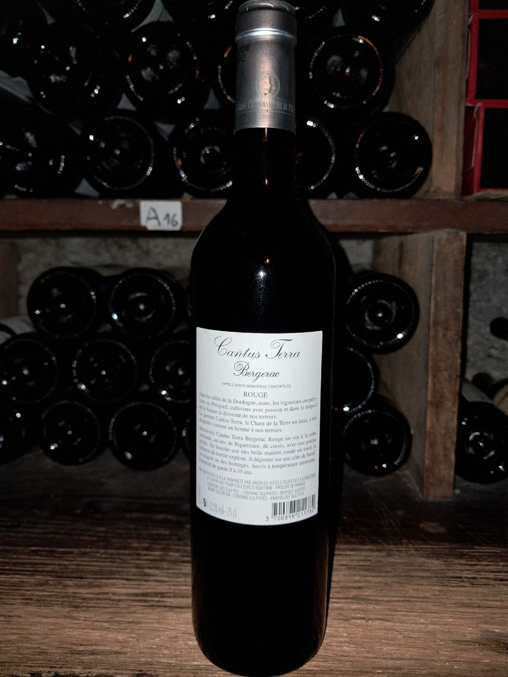 Wein: Cantus terra Bergerac rouge 2021 – Neu und originalverpackt aus Le locle von juliensaran 2
