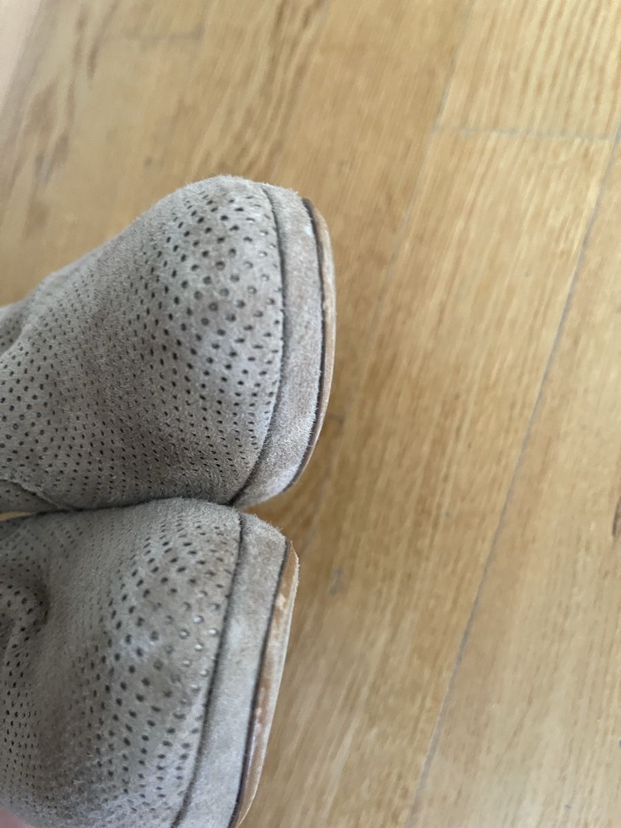 Damenschuhe: Stiefel Conleys Stiefeletten Wildleder beige Gr. 37 – Gebraucht aus Rüschlikon von Lajniii 5